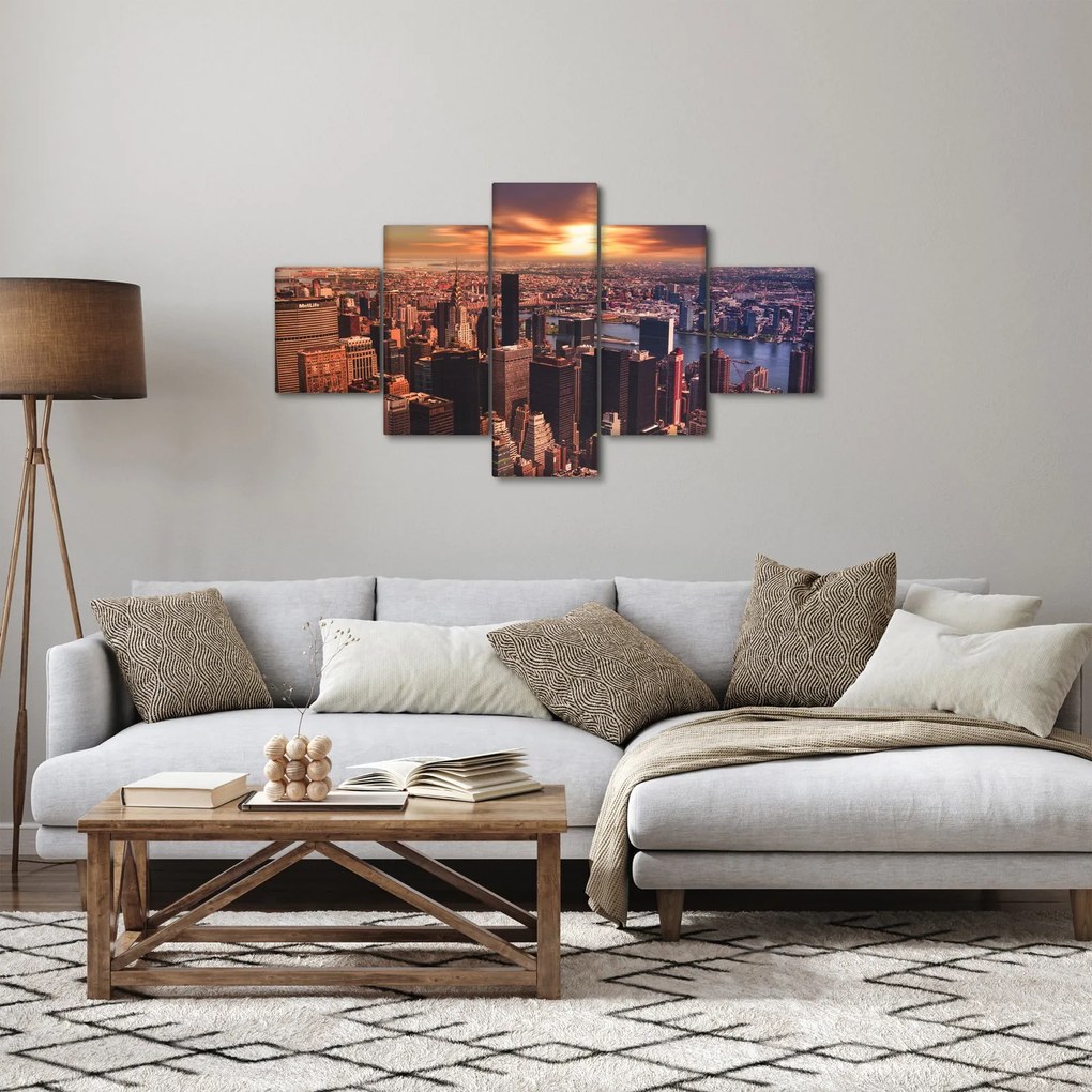 Obraz - Widok na metropolię (125x70 cm)