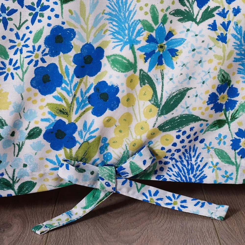 Zielona/niebieska pościel dwuosobowa 230x220 cm Tilly Floral – Catherine Lansfield