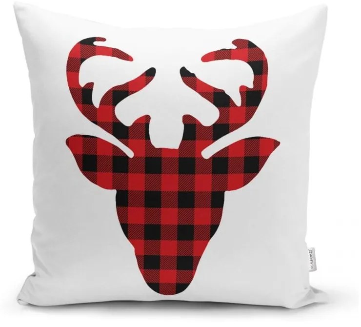 Zestaw 4 świątecznych poszewek na poduszki i bieżnika Minimalist Cushion Covers Snowflake