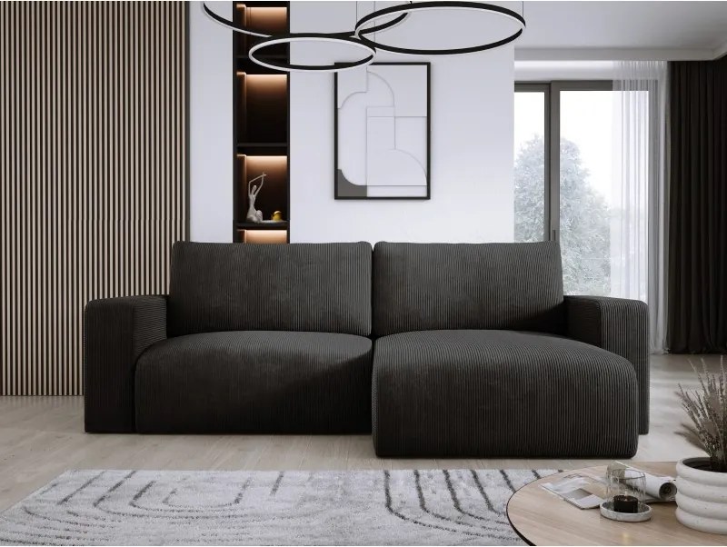 Narożnik wolnostojący CARL Lewy w tkaninie POSO 135