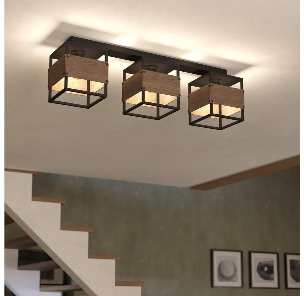 Eglo 43804 - Lampa sufitowa EVESHAM 3xE27/40W/230V