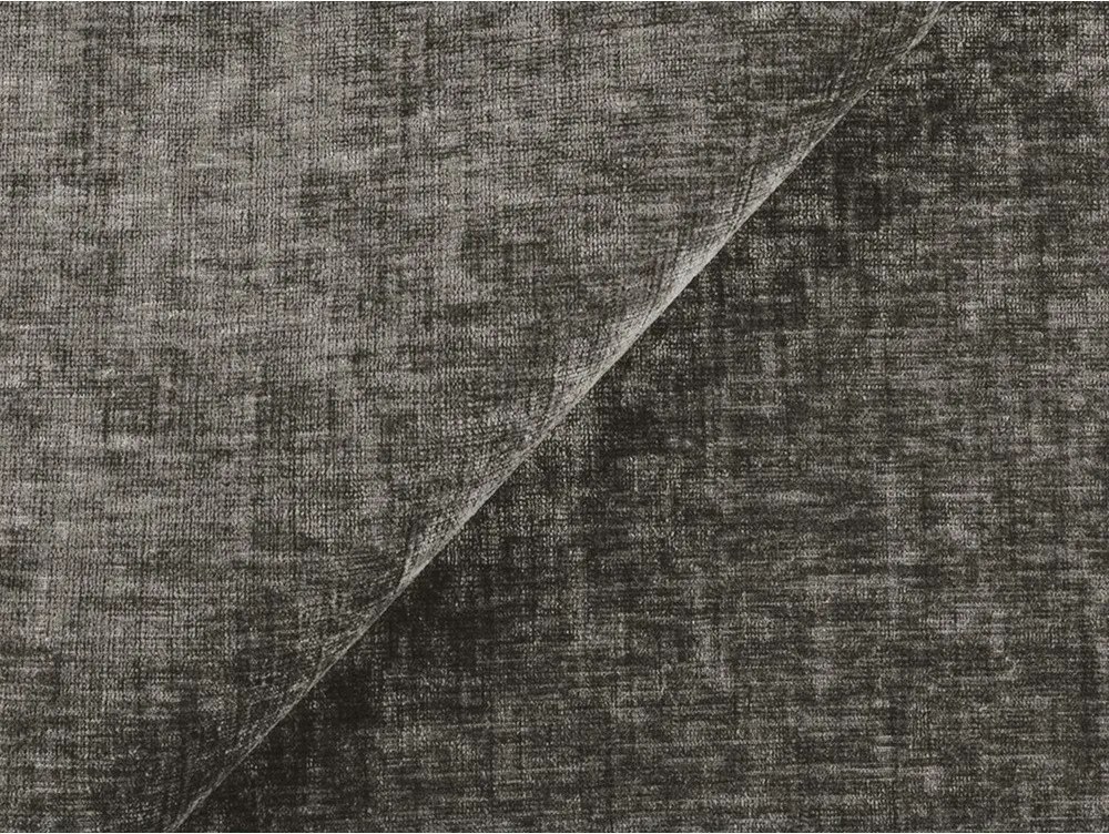 Szara rozkładana sofa z tkaniny szenilowej 275 cm Kuki – Makamii