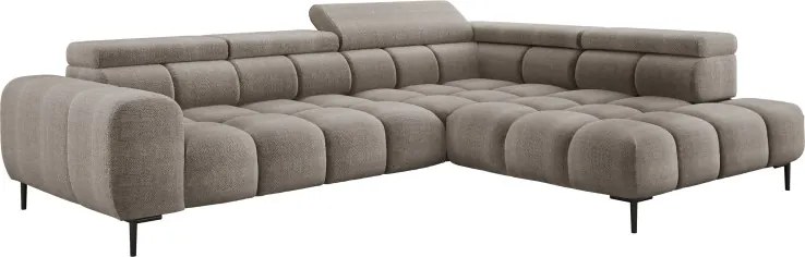 Narożnik PLAZA L Prawostronny w tkaninie EDEN 04 WERSAL