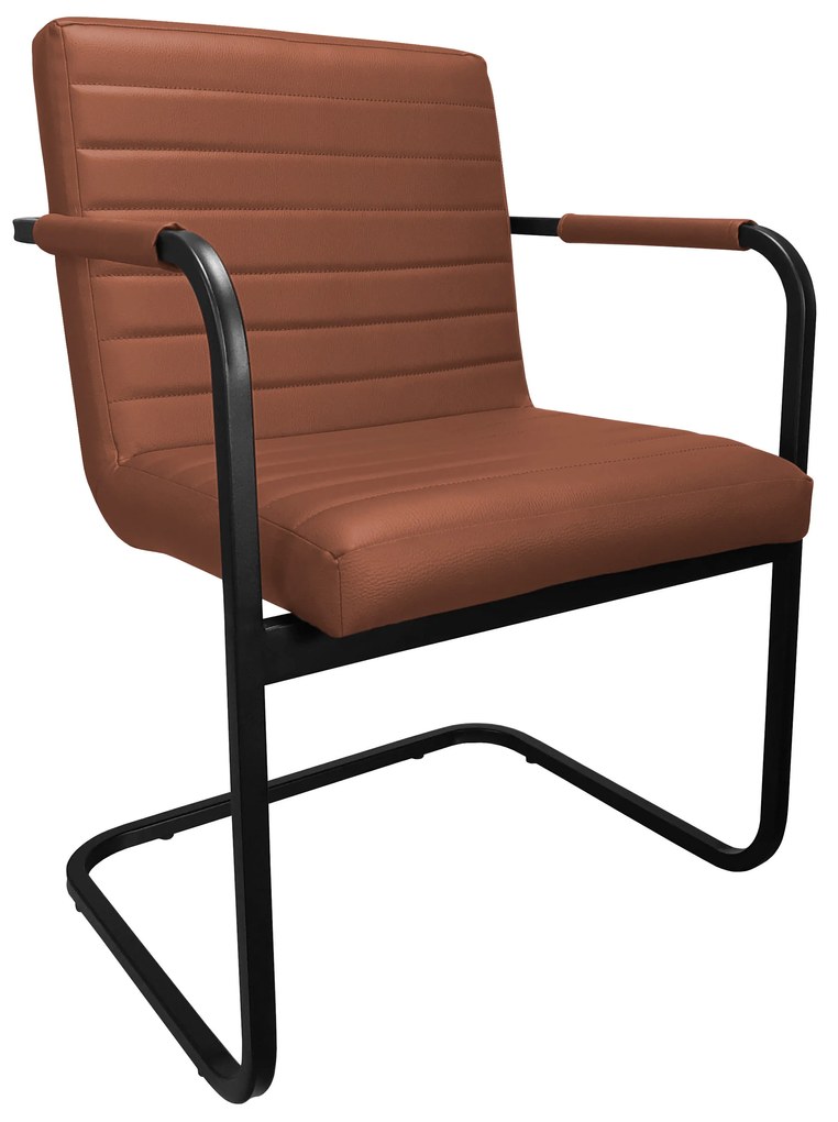 Krzesło konferencyjne SWING stelaż czarny D3