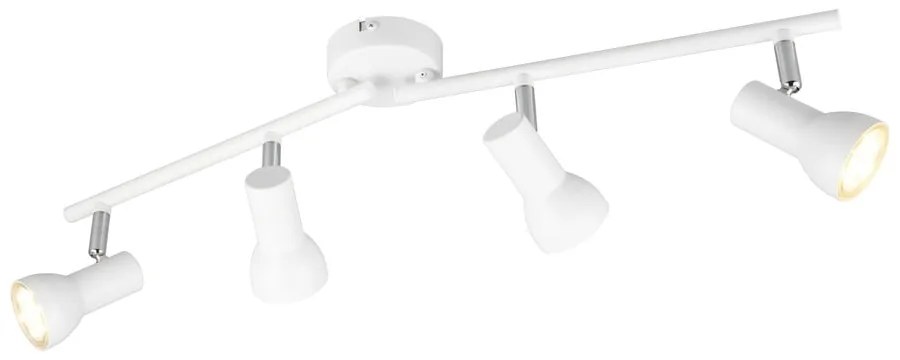 Biała lampa punktowa ø 8 cm Cantar – Reality