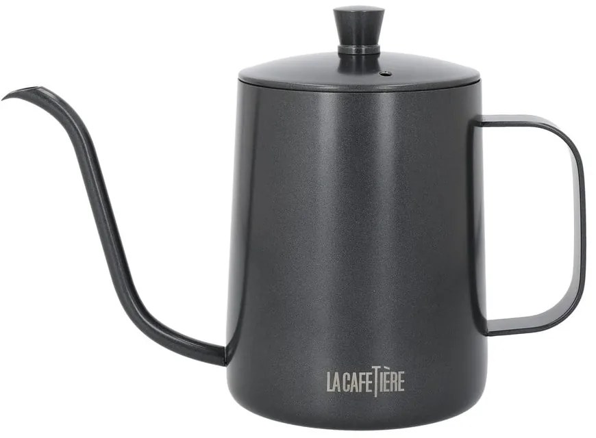 Szary dzbanek do kawy ze stali nierdzewnej 0,6 l La Cafetiere – Kitchen Craft
