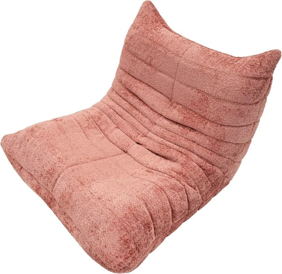 Różowy worek do siedzenia z materiału bouclé Mask – Mauro Ferretti