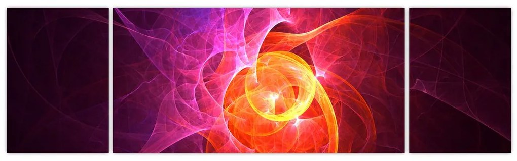 Nowoczesny abstrakcyjny obraz (170x50 cm)