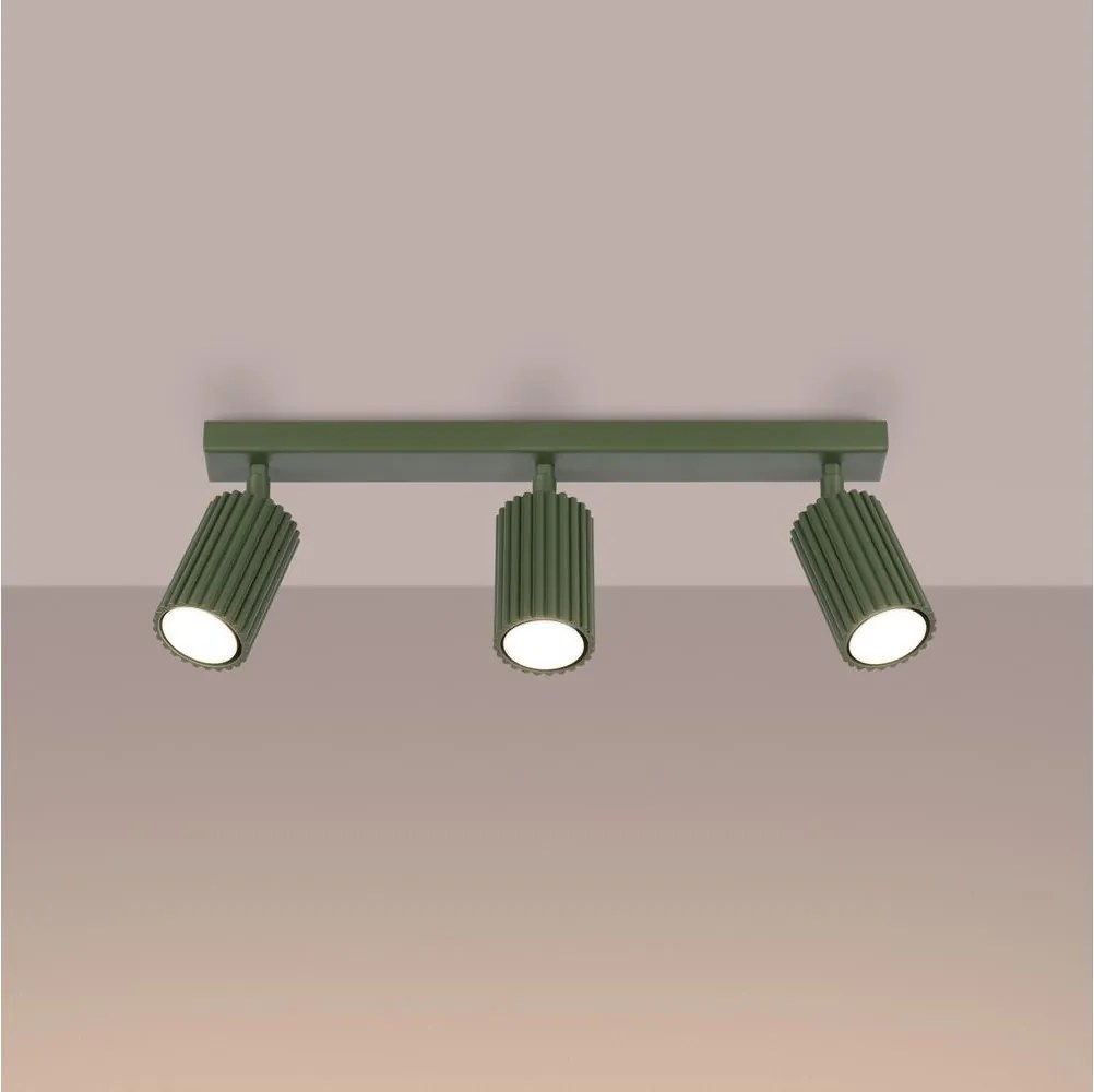 Brilagi - LED oprawa punktowa CRESTO 3xGU10/10W/230V zielona