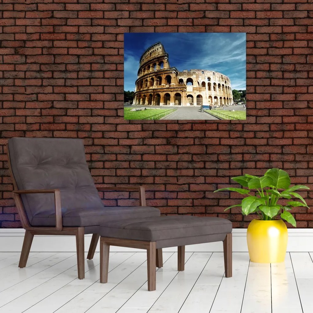 Obraz na szkle - Koloseum w Rzymie, Włochy (70x50 cm)