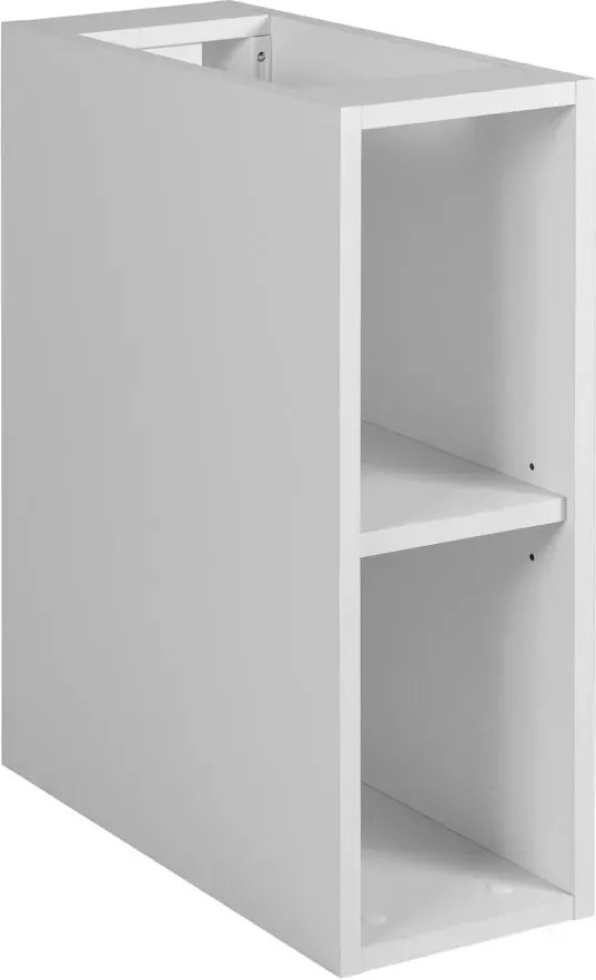 Wąski biały regał półka łazinkowa 20 cm C0-E52
