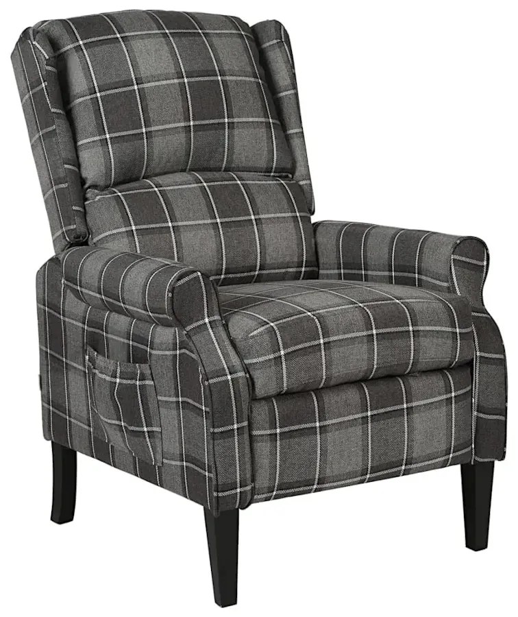 Szary Rozkładany Fotel R6-T02