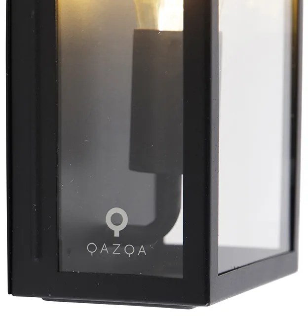 Zewnetrzna Inteligentna lampa ścienna zewnętrzna czarna z WiFi ST64 IP44 - Rotterdam Nowoczesny Oswietlenie zewnetrzne