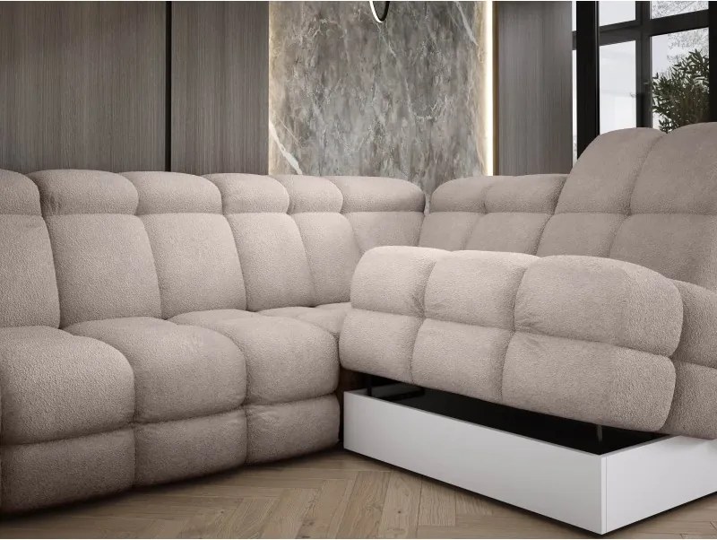 Narożnik TOLLO L z elektryczną regulacją siedziska WERSAL