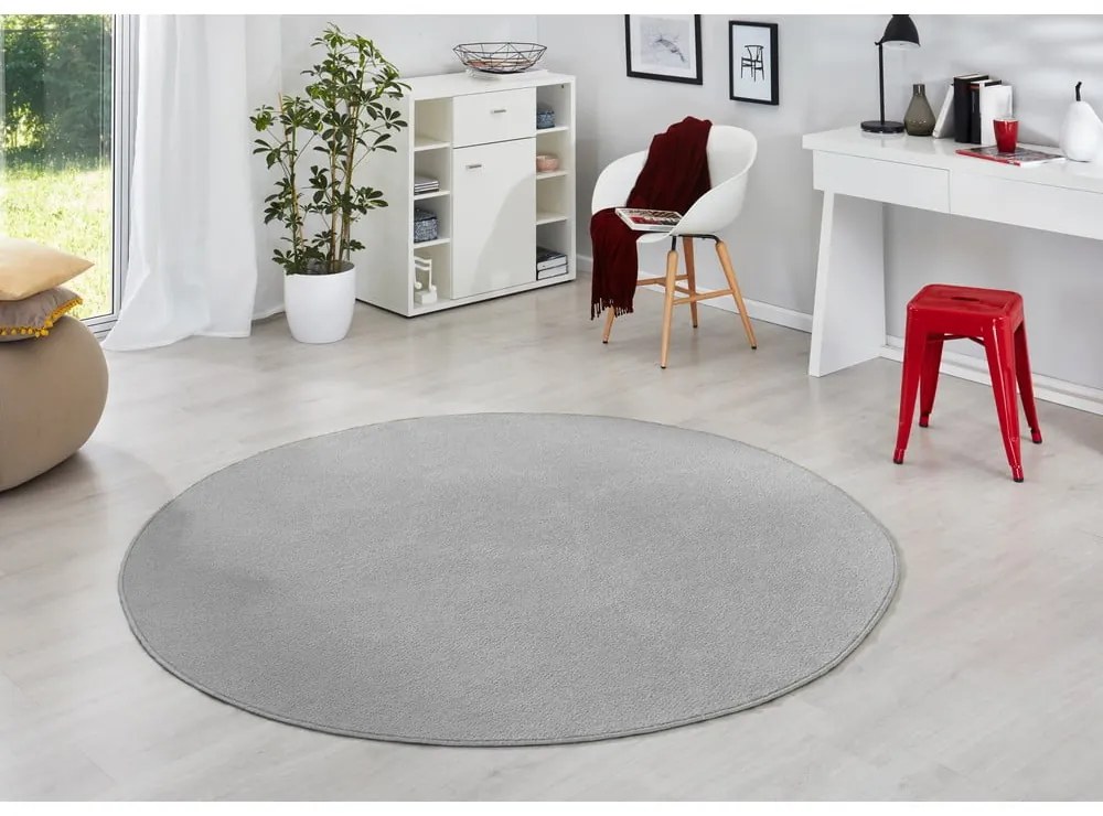 Jasnoszary okrągły dywan ø 133 cm Fancy – Hanse Home