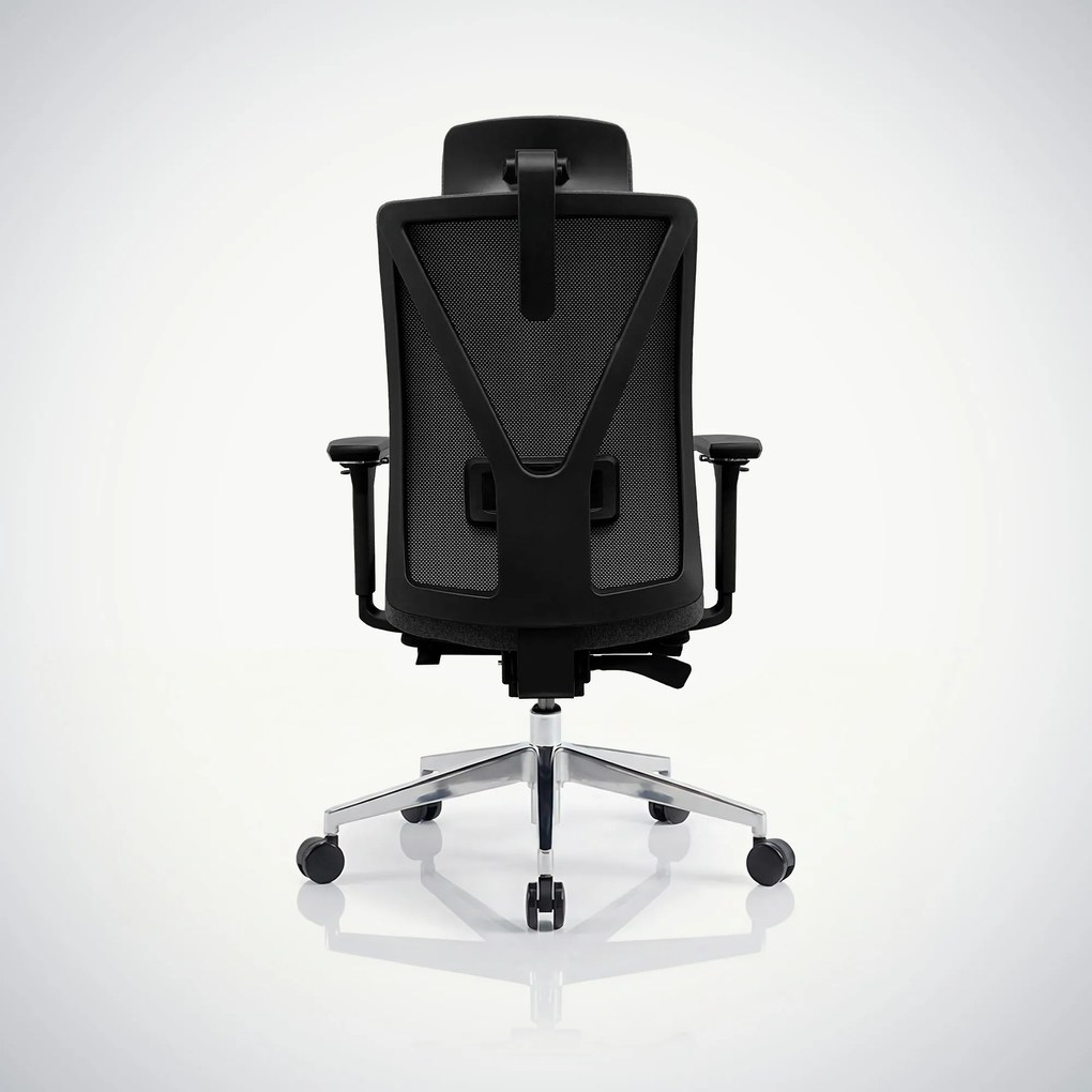 Fotel biurowy ergonomiczny czarny VECTOR