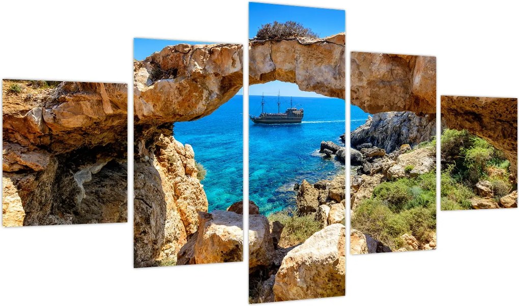Obraz - Cape Greco (125x70 cm)
