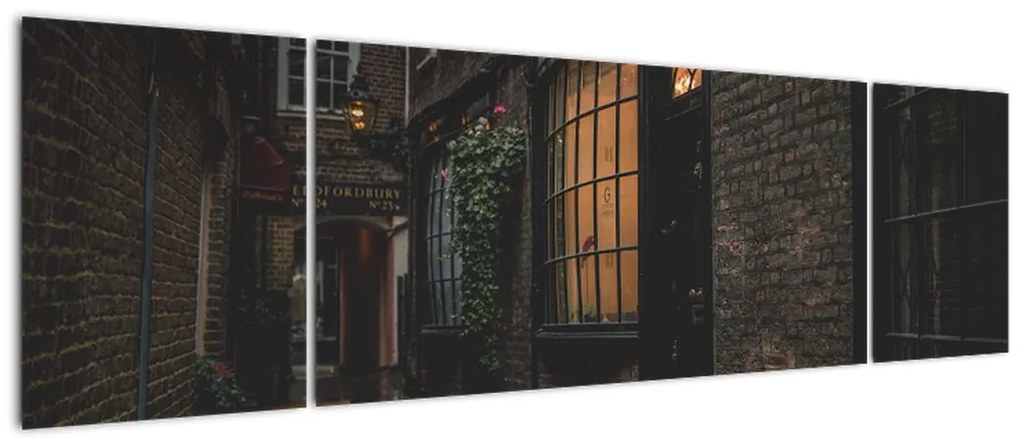 Obraz - Ulica w Londynie (170x50 cm)