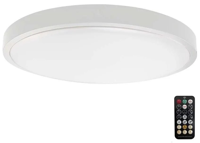 LED Plafon łazienkowy z czujnikiem LED/18W/230V 4000K IP44 biały