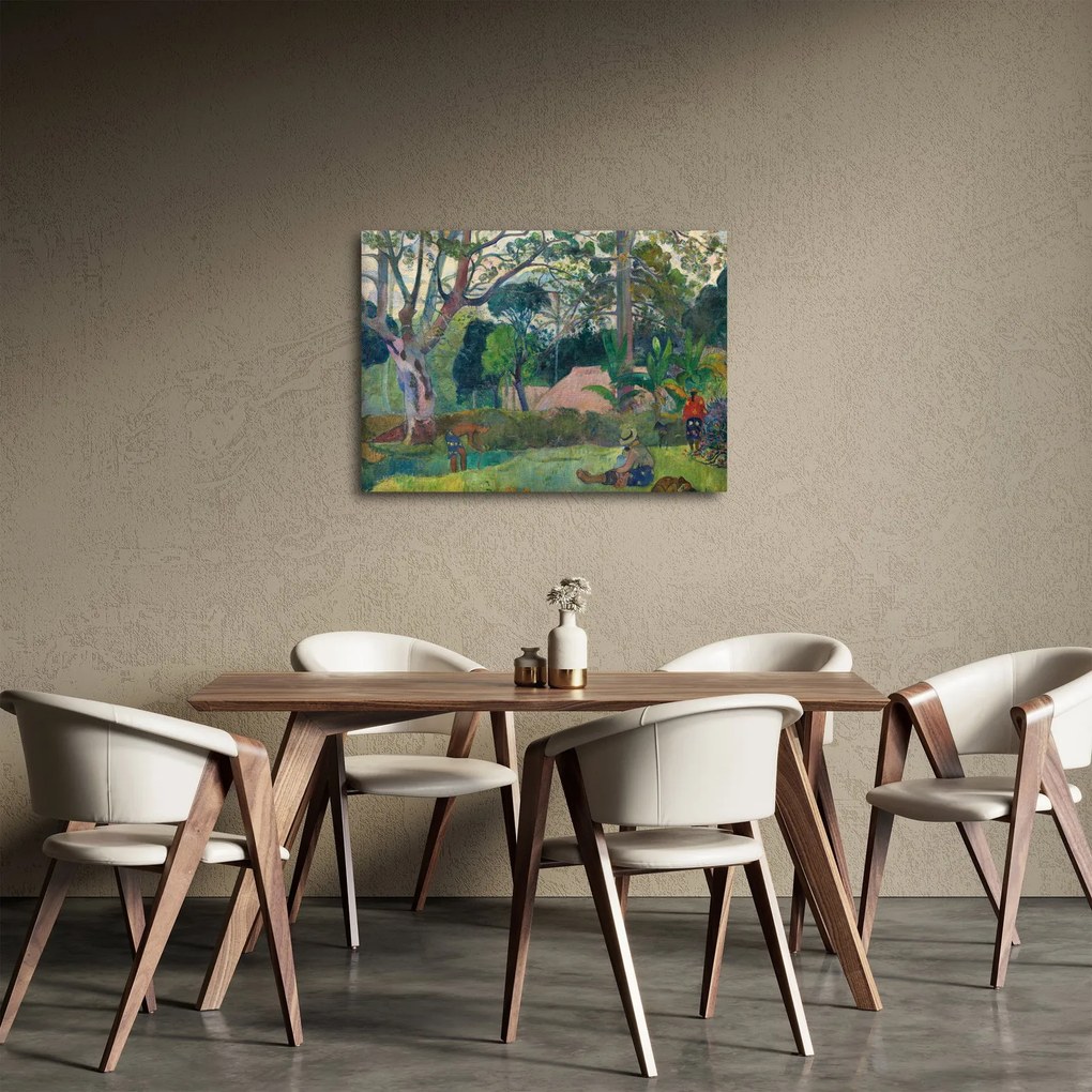 Obraz - Paul Gauguin, Te raau rahi (The Big Tree), reprodukcje (70x50 cm)