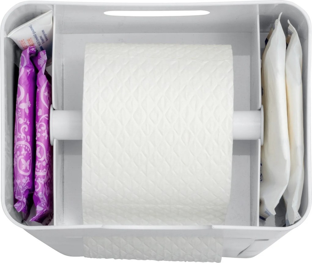 Stojak na papier toaletowy i szczotkę IMON, 6w1, WENKO