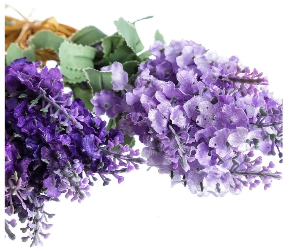 Sztuczne kwiaty zestaw 3 szt. (wysokość 32 cm) Lavender Bouquet – Casa Selección