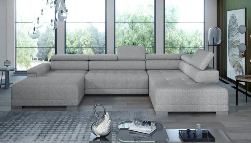 Narożnik CAMPO XL z elektryczną regulacją siedziska WERSAL