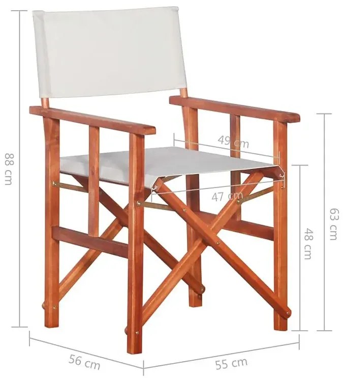 Komplet krzeseł reżyserskich D8-T95