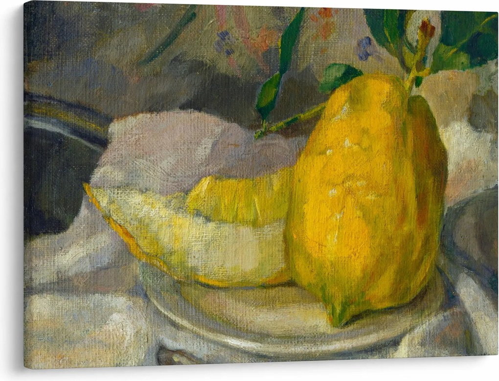 Obraz - French 19th Century, Melon and Lemon, reprodukcje (70x50 cm)