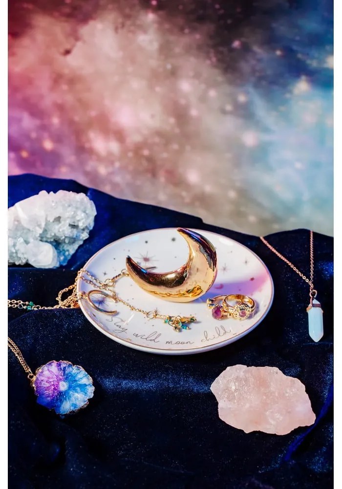 Porcelanowy talerzyk na biżuterię Celestial – Sass &amp; Belle