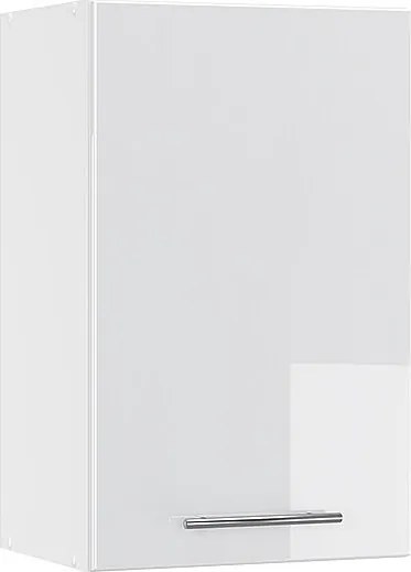 Szafka łazienkowa biały wysoki połysk 45x34.1x72 fame-line