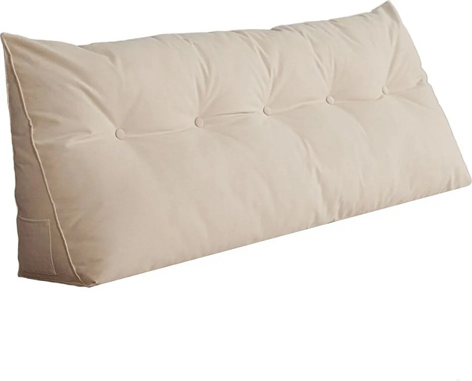 Poduszka na zagłówek PILLOW CHIC 140 beżowa