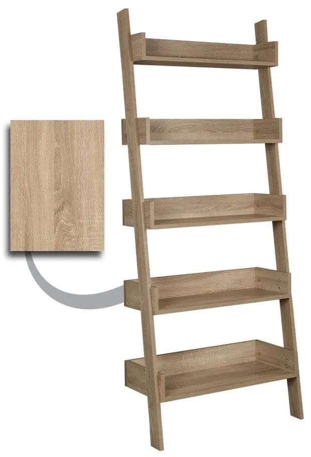 Regał w dekorze dębu 80x195 cm Only – Kalune Design