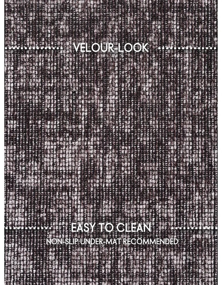 Brązowy chodnik 80x250 cm Prisma – Elle Decoration