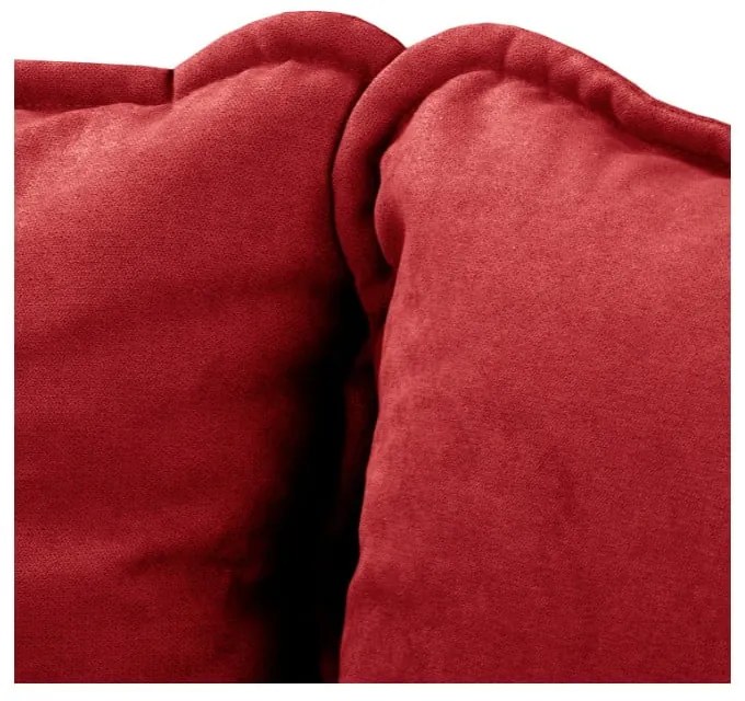 Czerwona sofa 193 cm Beata – Ropez