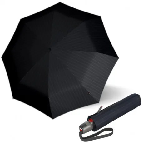 KNIRPS T.200 PRINTS STRIPE - elegancki męski parasol w pełni automatyczny