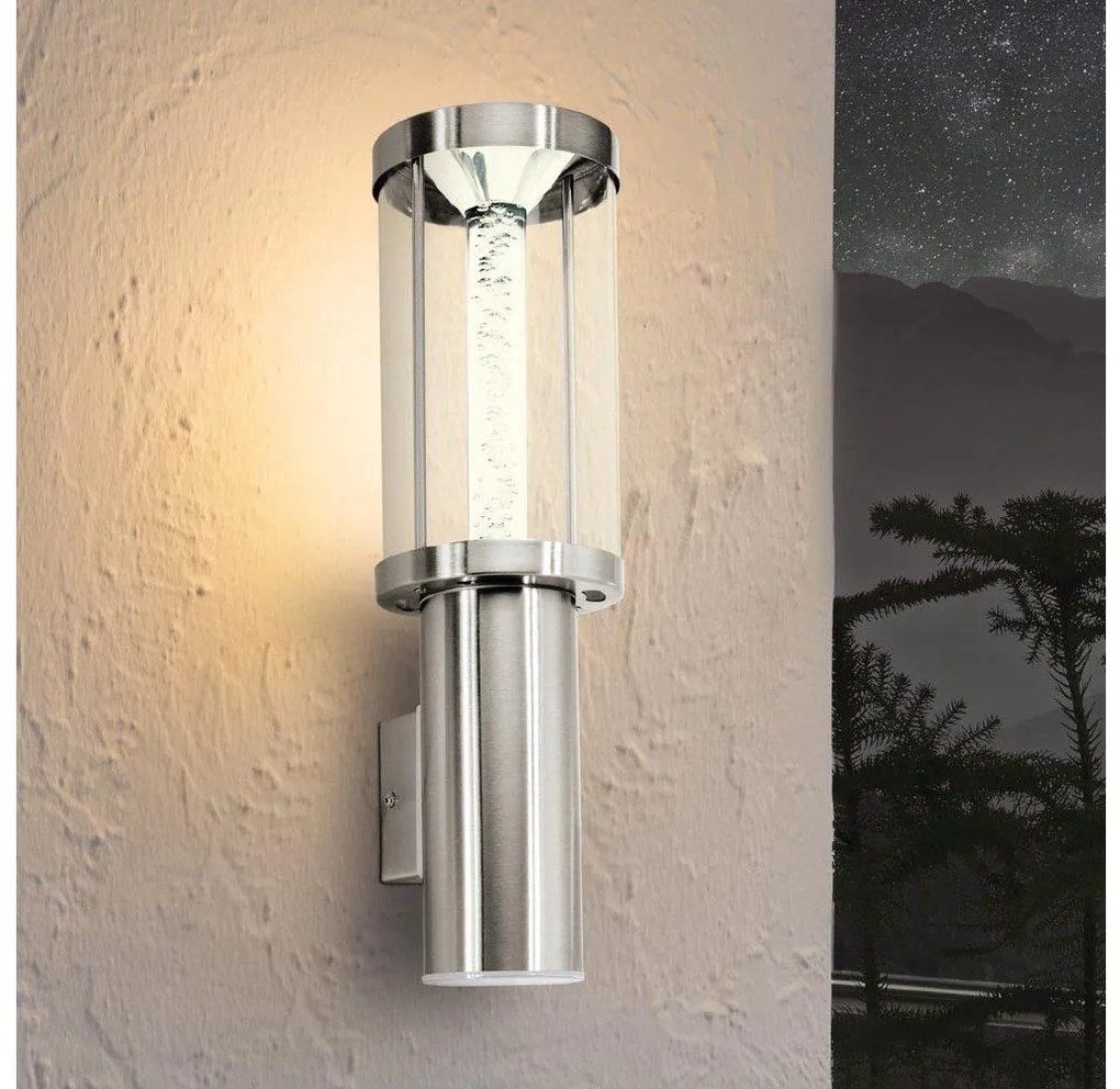 Eglo 94127 - LED lampa  zewnętrzna TRONO STICK 1xGU10/3W + 1xLED/3,7W