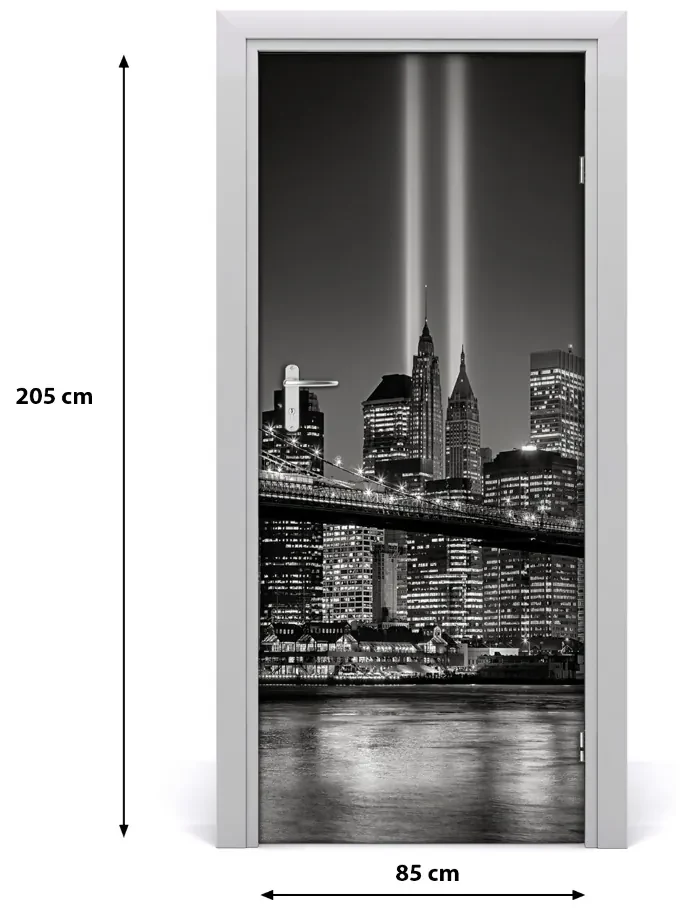 Fototapeta samoprzylepna DRZWI Manhattan Nowy Jork