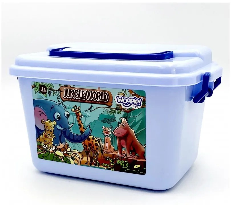 Woopie zestaw figurki zwierzęta xxl 58 szt.
