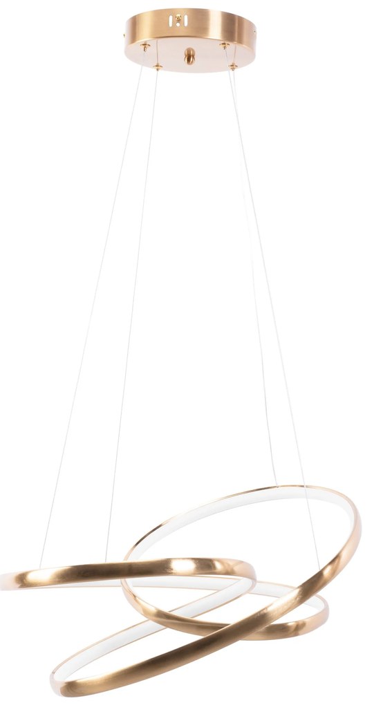 LAMPA WISZĄCA LED G005-CP ZŁOTA