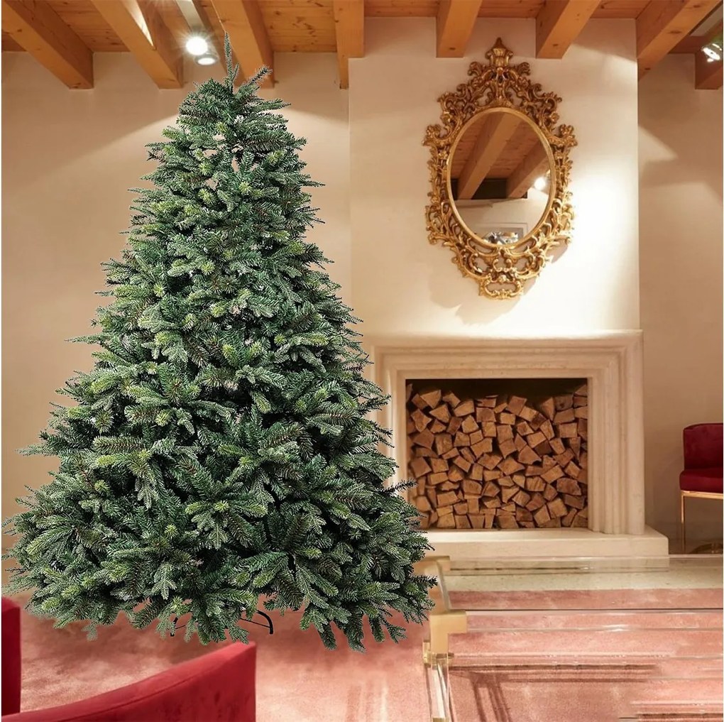 Choinka "Splendido" z PP z efektem igieł sosnowych i PE z efektem Real Touch, wys. 270 cm