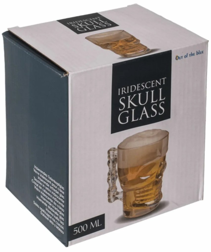 Kufel do piwa Czaszka, 500 ml