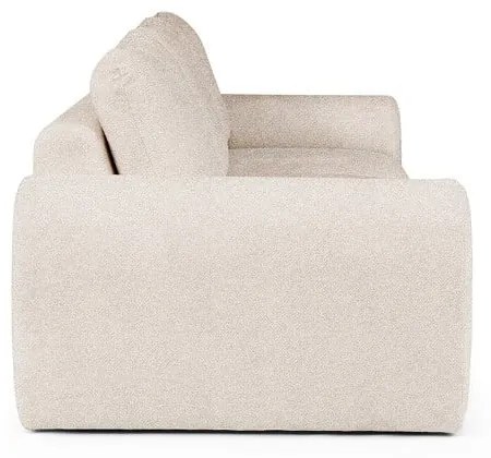 Kremowa sofa z materiału bouclé 287 cm Mirel – Rodier