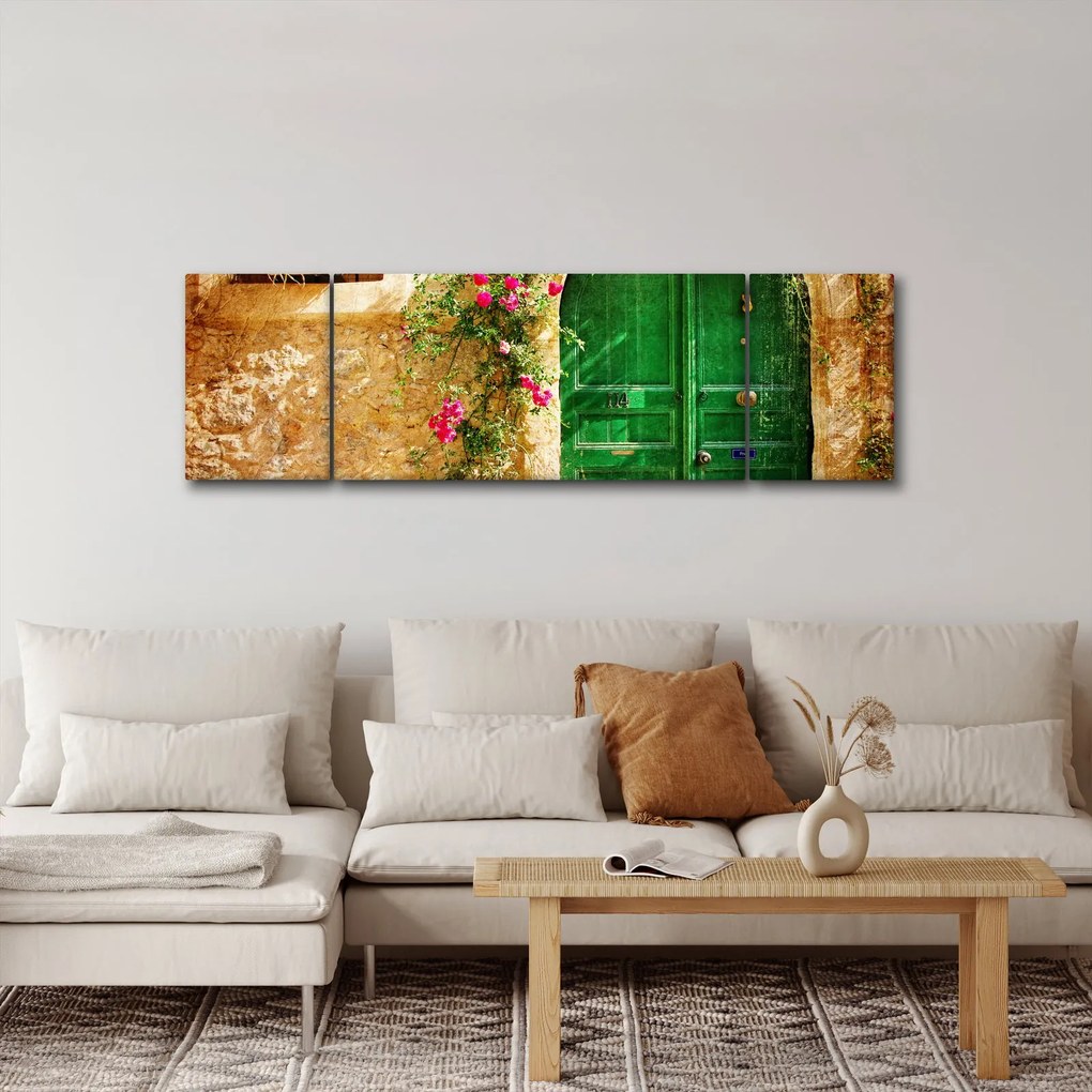 Obraz starych drzwi (170x50 cm)