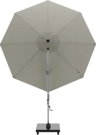 KNIRPS 320 x 320 cm - luksusowy wahadłowy parasol ogrodowy z drążkiem bocznym : Kolor parasola - Sandy