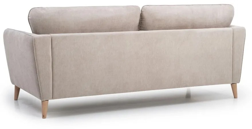 Beżowa sofa Scandic Oslo, 206 cm