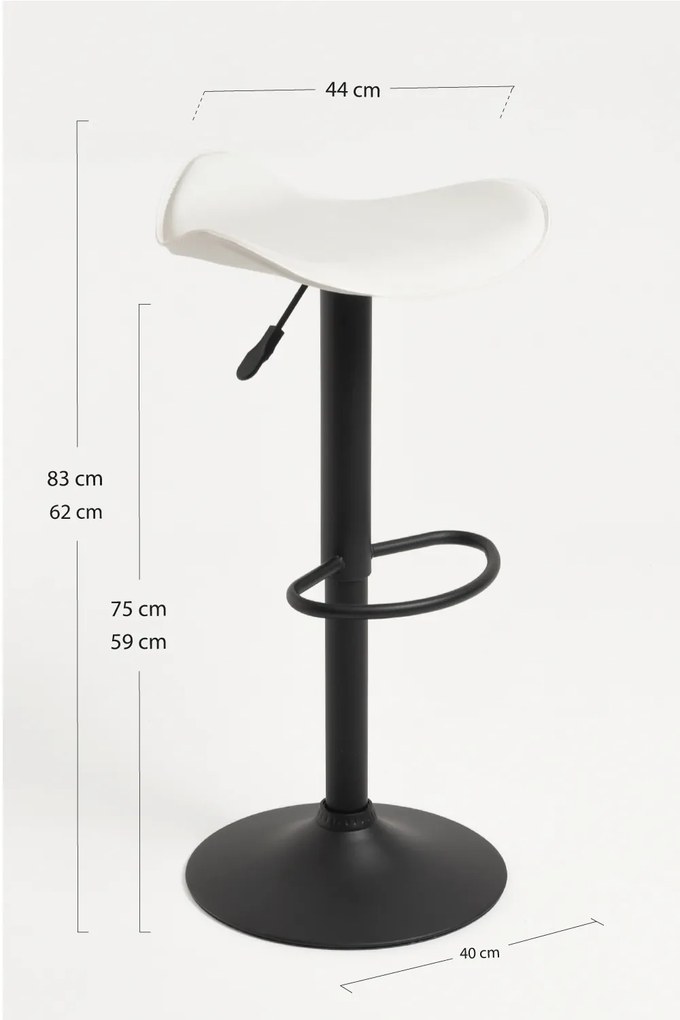Taburete Rox Black