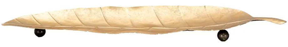 Metalowa taca dekoracyjna 11x38 cm Foglia – Mauro Ferretti