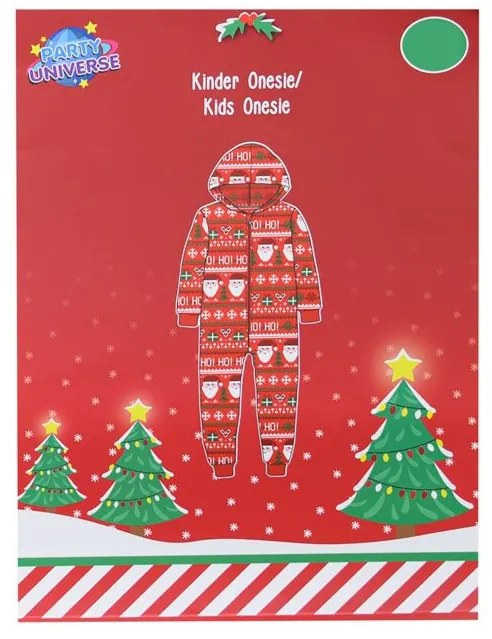 Kombinezon dziecięcy CHRISTMAS ONESIE czerwony - różne rozmiary Wielkość: 110 - 116