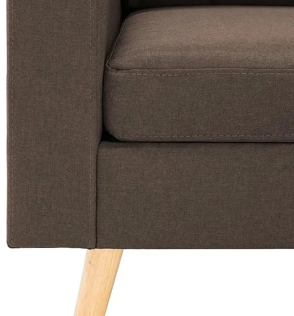 2-osobowa brązowa sofa - Muria 2Q